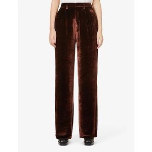 Reformation velvet pants